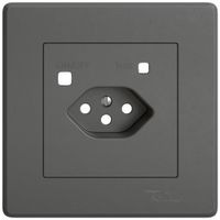 Kit de montage ENC EDIZIO.liv SNAPFIX® p.prise de protection T13 grf