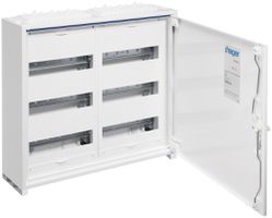 Distributore AP Hager univers 3 file 72UM porta IP44 550×500×160mm