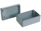 Boîtier AP Al 125×80×57mm gris IP65 Lithos Woertz