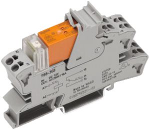 Stecksockel mit Relais WAGO 24VDC 1W, LED