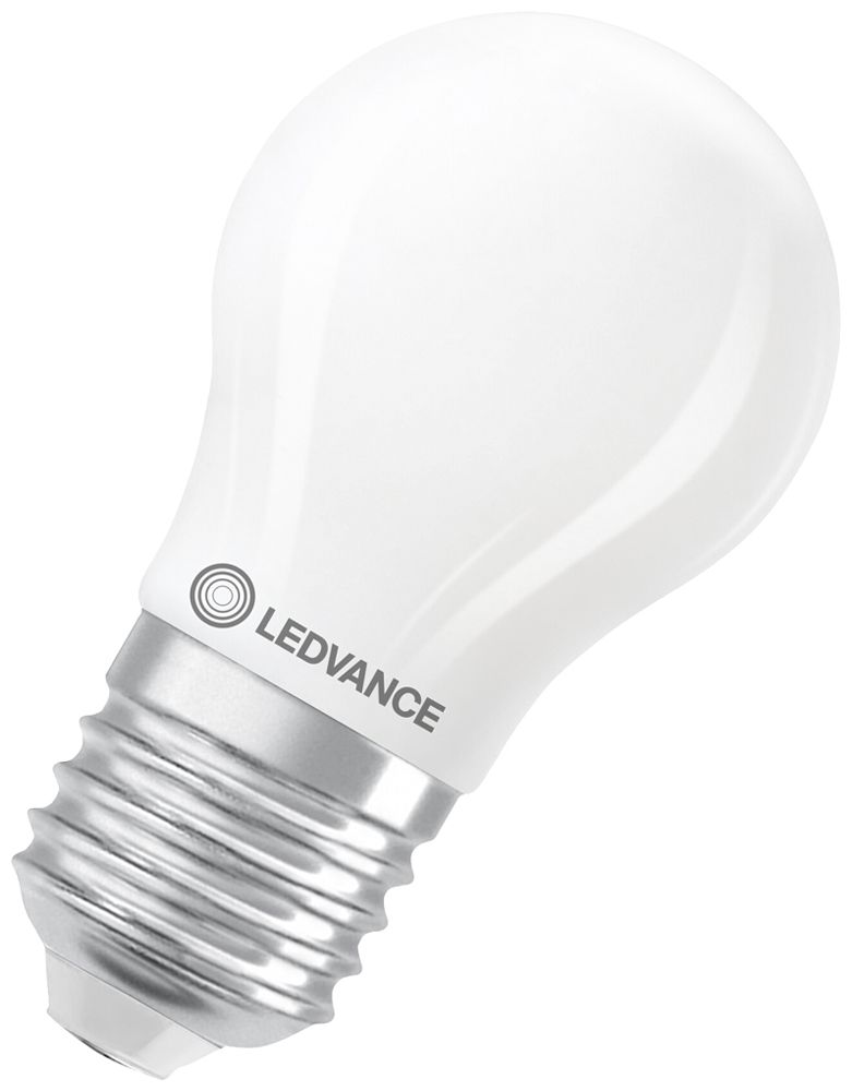LED-Lampe LEDVANCE CLASSIC P E27 1.8W 250lm 827 DIM mattiert Ø45×80mm