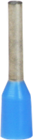 Aderendhülse Typ B isoliert 0.75mm²/8mm blau