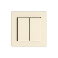 Druckschalter EDIZIO.liv SNAPFIX® 1/3+3/1L cr