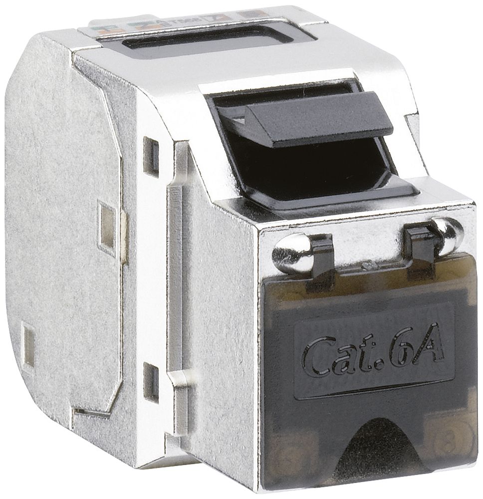RJ45-Modul Hager HMS Kat.6A S, Keystone