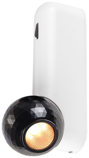 Lampada apparente LED SLV DYSKO Switch 7W 750lm 2700K REG 153×54×68mm bianco