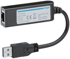 Schnittstellenadapter Hager HTG457H USB zu Ethernet