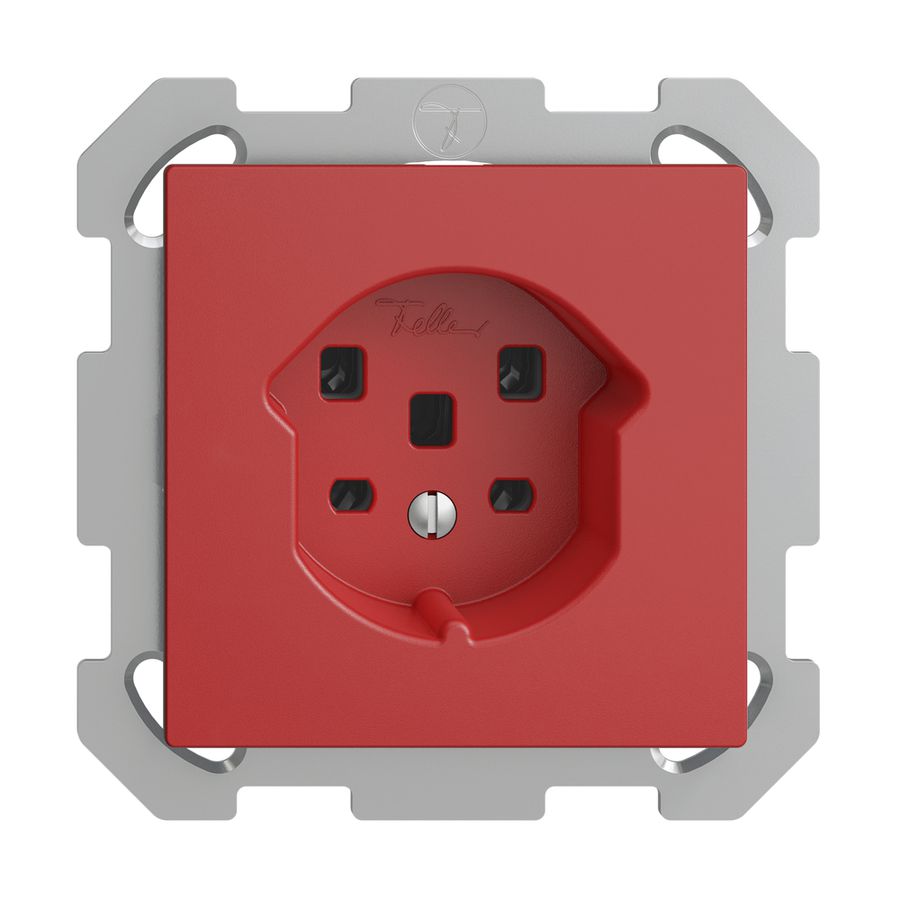 Prise ENC EDIZIOdue T25 16A berry, bornes à vis