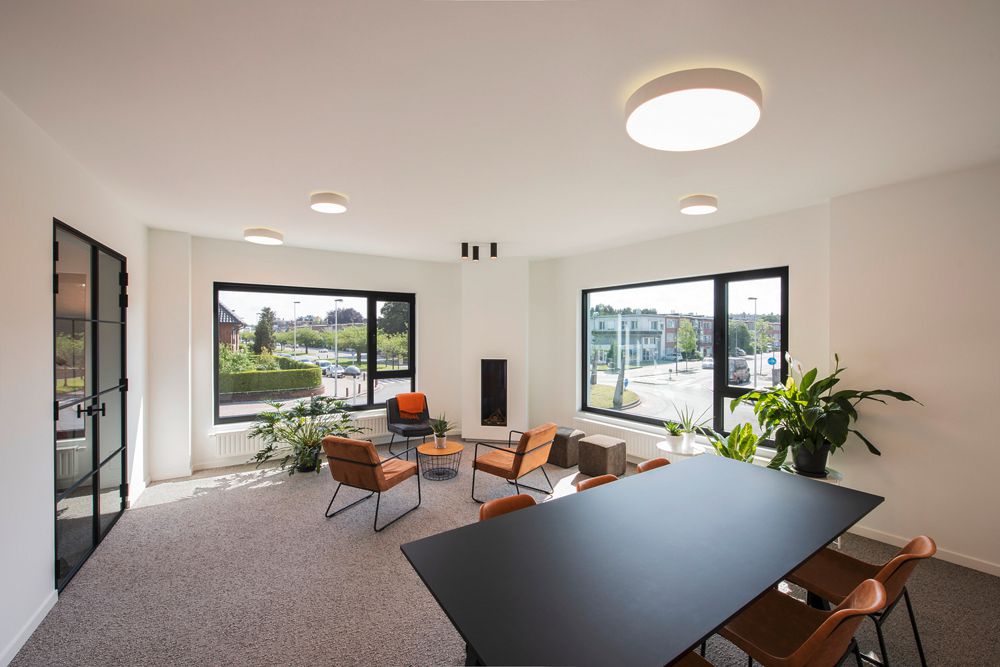 LED-Deckenleuchte SLV MEDO PRO 40 19W 2500lm 930/940 IP50 DIM Ø380mm weiss