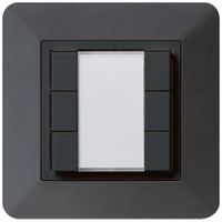 UP-Universaltaster 6×kallysto.trend ohne LED schwarz