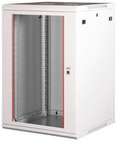 Wandgehäuse 19" ROLINE Basic Plus 600×912×600mm 18HE 1×Tür Stahl grau