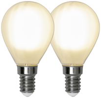 LED-Lampe E14 4.5W 470lm 2700K opal Ø45×80mm Duo Pack