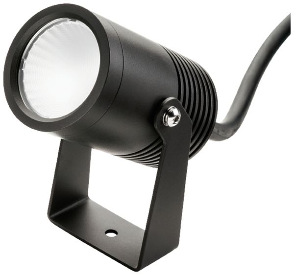 Projecteur LED SG Hovden Midi 14W 580lm RGBW IP67 32° Ø61×100mm anthracite