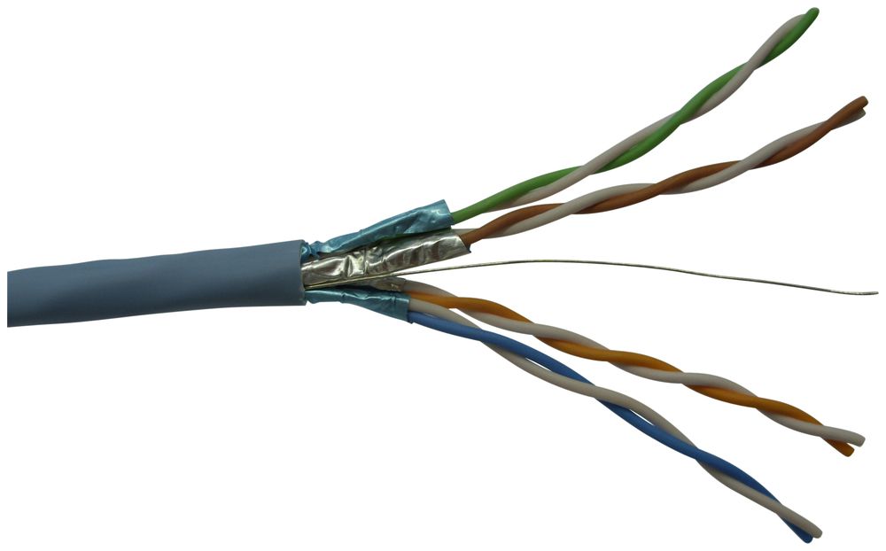 Installationskabel Prysmian Draka UC500 Kat.6A U/FTP, LSZH blau Dca