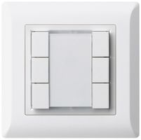 UP-Universaltaster 6×kallysto.line mit LED weiss