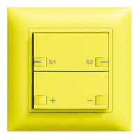 UP-Frontset Universaldimmer Szene 1K/2T ZEP 88×88mm lemon