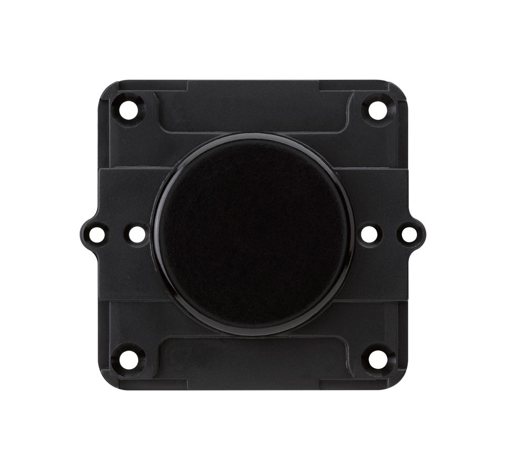 Blindplatte Hager 46mm schwarz