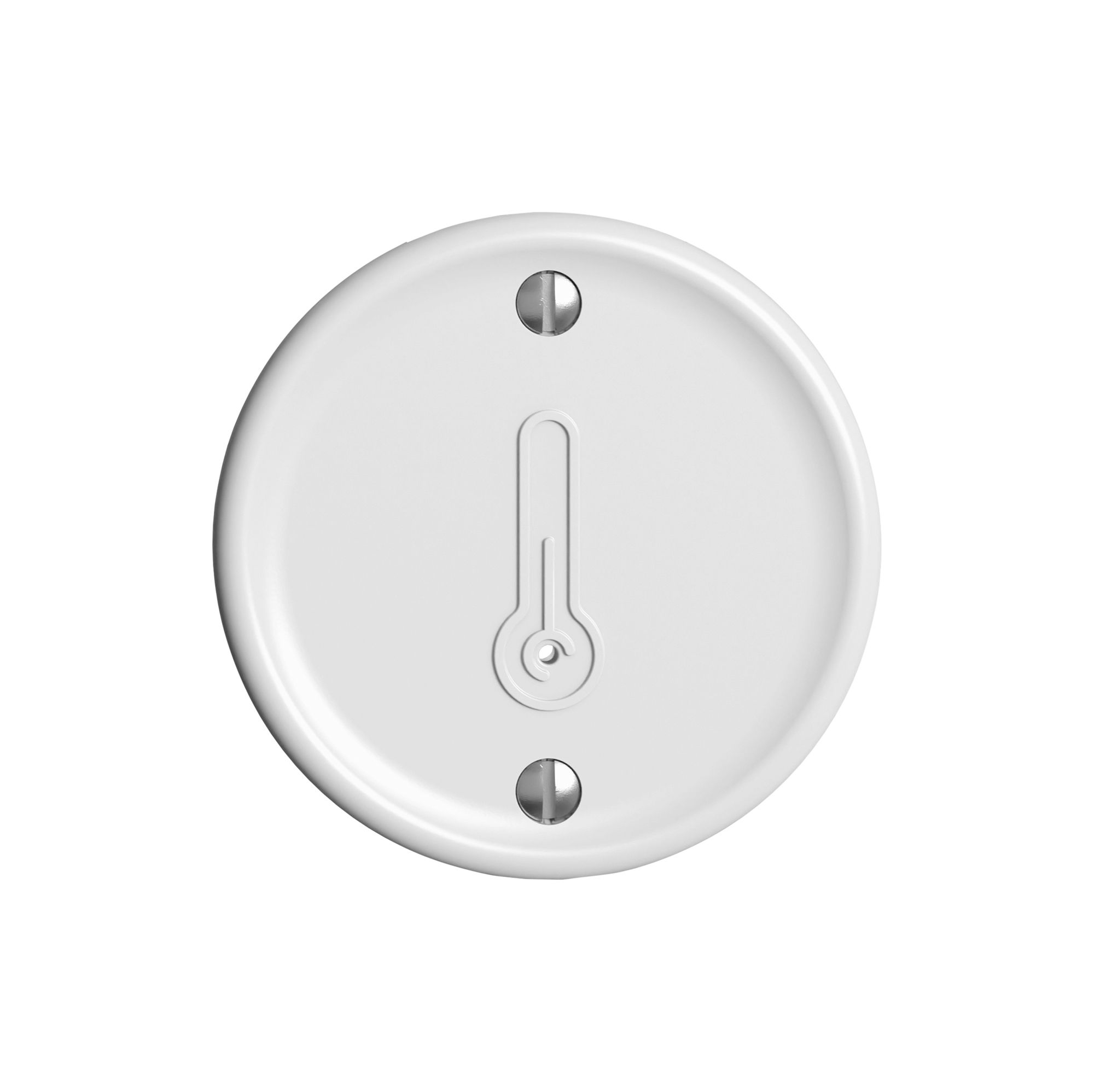 Abdeckset STANDARDdue Wiser für Raumtemperatursensor Ø53mm ws