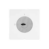 Interrupteur à clé EDIZIO.liv a.1007FB/631984 c.sép.1P 0-1-START p=57mm bc