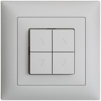 UP-Storentaster EDIZIOdue FMI hellgrau 2-Kanäle