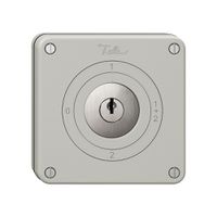 Interruttore rotativo NUPU NEVO, 1/1 L, c.serratura&2 chiavi, KS, 0-1-1+2-2, grc