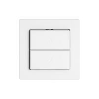 Storentaster EDIZIO.liv SNAPFIX® 10A 250V 2 Tasten 1 Kanal ws