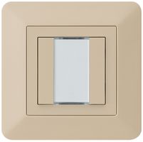 Poussoir ENC kallysto.trend KNX 2×s/e-link beige