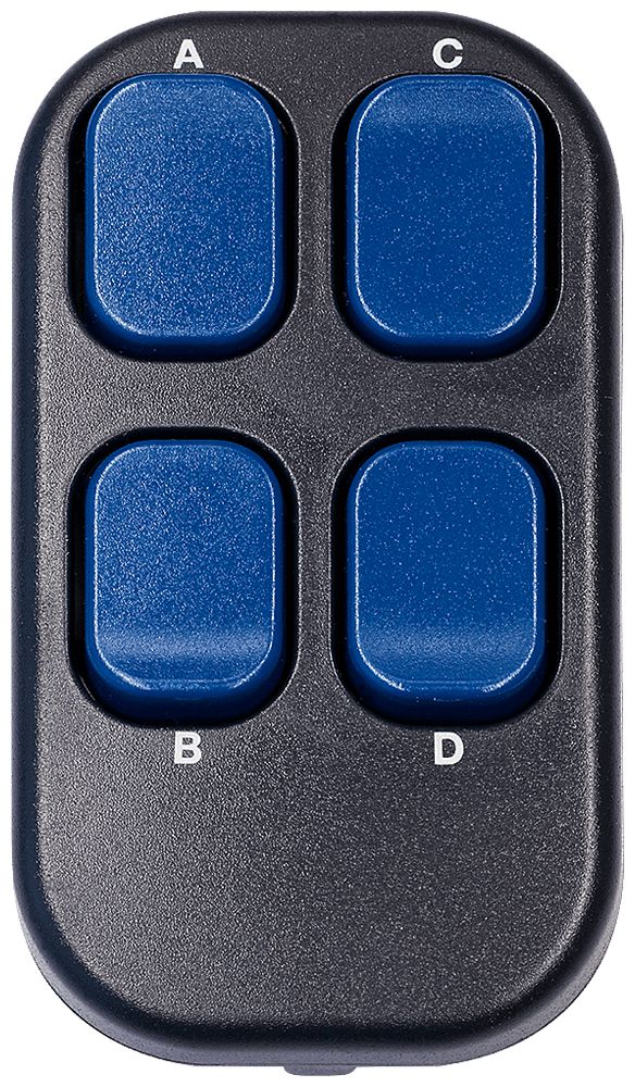 Handsender ALADIN Mini II EnOcean 4-Kan anthrazit/blau