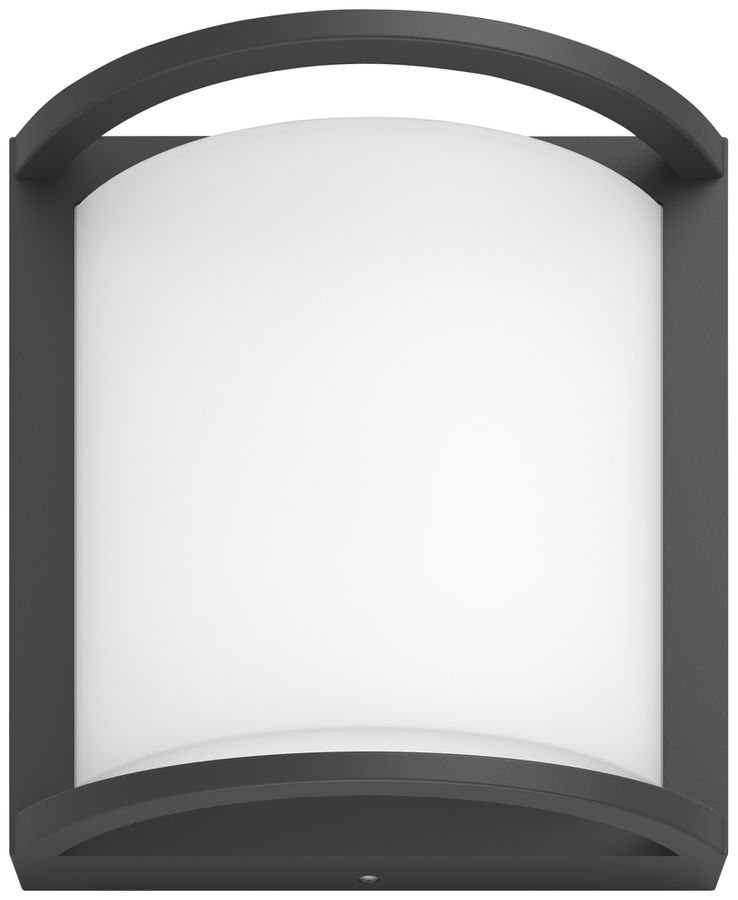 Applique LED Philips Samondra 3.8W 800lm 827 IP44 anthracite