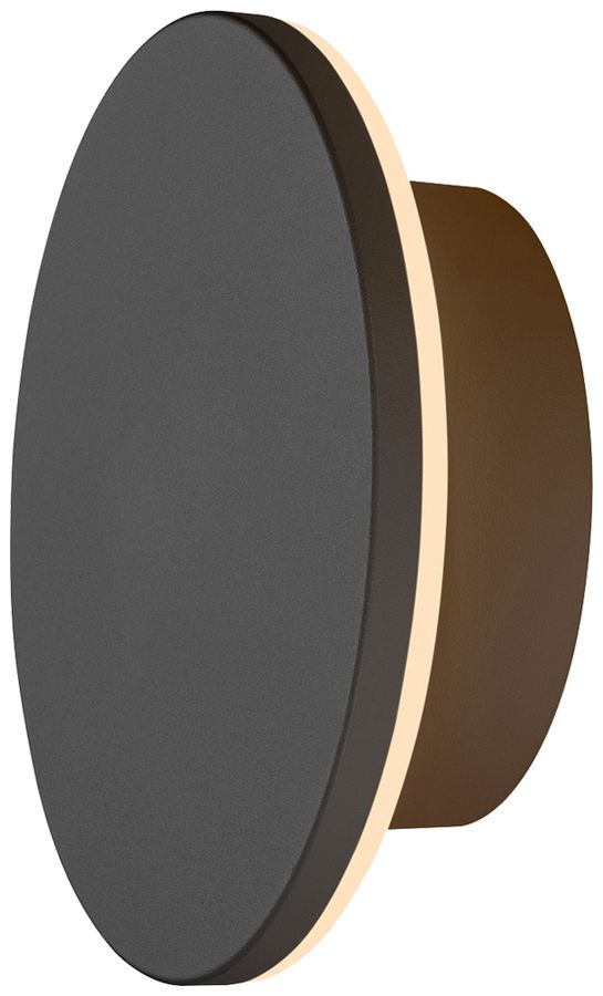 Applique LED SLV D-RING S 7.5W 630lm 827/830 IP65 REG indiretto Ø160mm nero