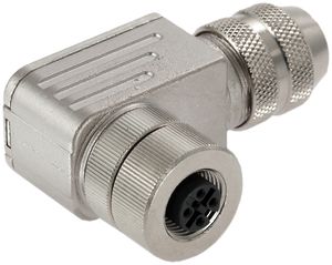 Fiche Weidmüller SAIBW prise coudée à visser M12 0.75mm² 6…8mm 4L blindée