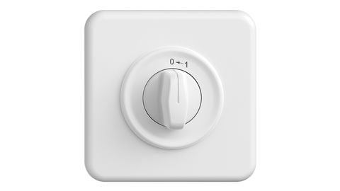 Schwenktaster mit Drehgriff