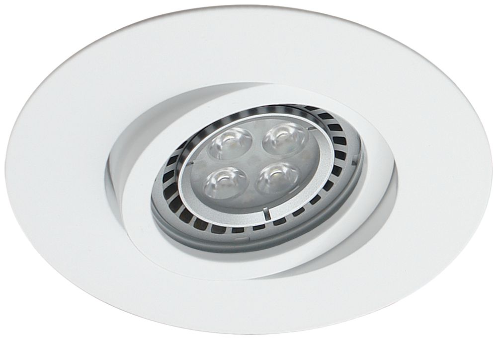 Lampada INS NIVEAU Vari GU10, 230V senza lampada, bianco