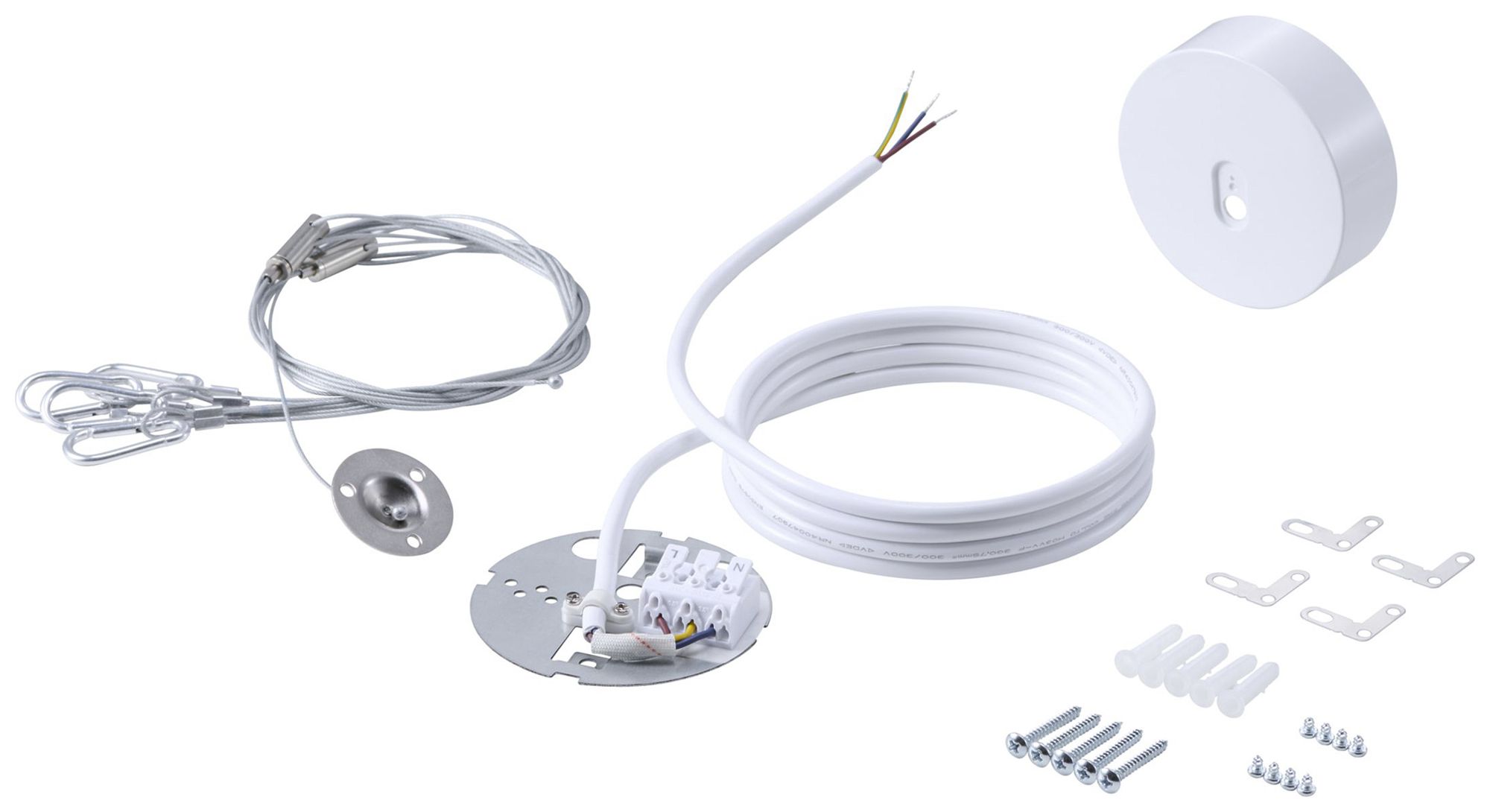 Kit de suspension à corde Philips RC159Z SME-3 acier 1800mm blanc