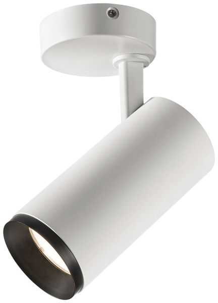 Spot LED SLV NUMINOS SPOT M PHASE 20W 2125lm 4000K 24° Ø85×185mm blanc