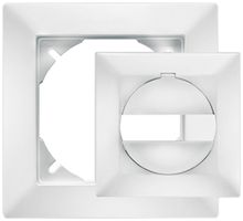 Abdeckung ESYLUX IP20-CH für PD 180/MD 180, weiss