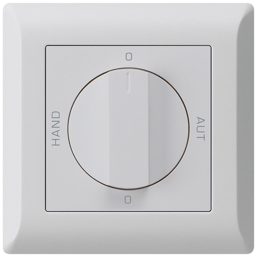 Interrupteur rotatif ENC 0-Hand-0-Aut. kallysto.line 2/1L gris clair a.manette