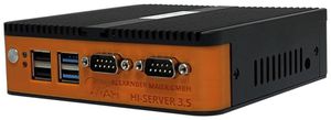 Mini computer EisBär HI-Server 3.5, Intel Celeron J4, EisBär SCADA