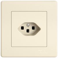 UP-Steckdose EDIZIO.liv SNAPFIX® 1×T23 cr