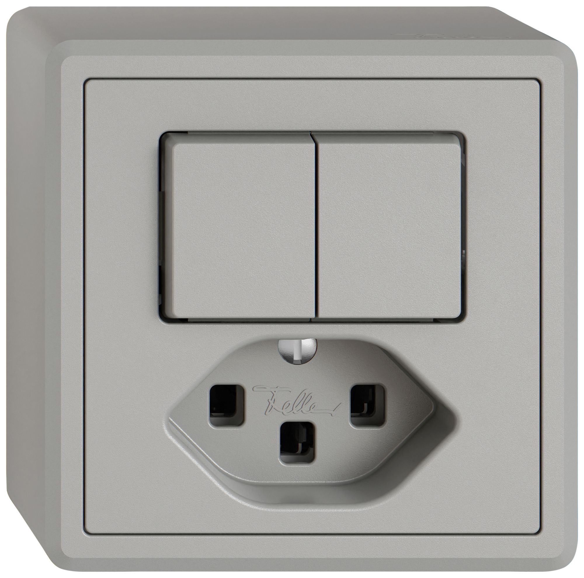 Combinazione AP EDIZIO.liv SNAPFIX® AR+schema 3+T23 grc