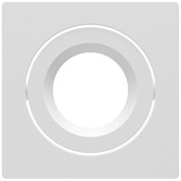 Zierring LEDVANCE SP CBO ADJ 82×82mm Aluminium weiss