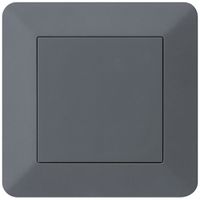 UP-Blindabdeckung kallysto.trend anthrazit ohne Schraube