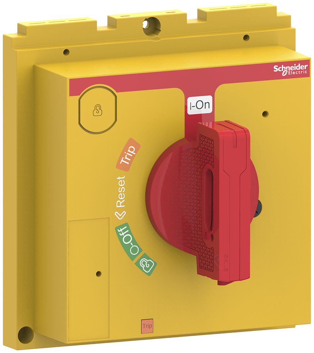 Commande rotative directe pour ComPacT NSX400-630, IP40 rouge/jaune