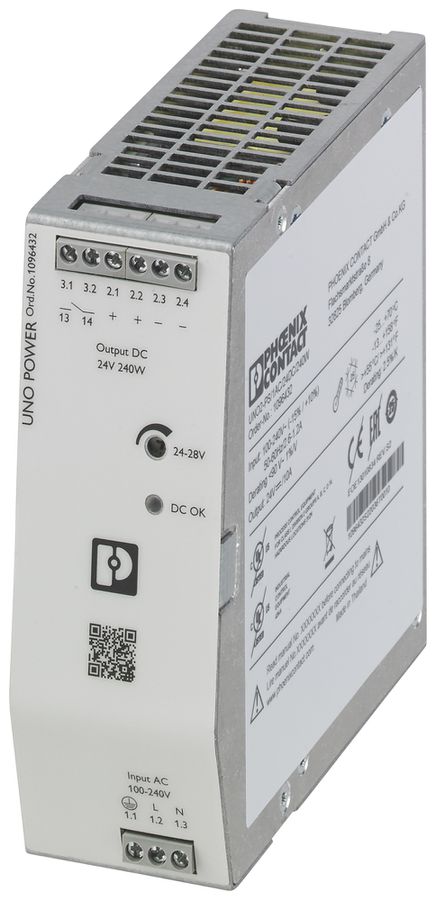Schaltnetzteil PX UNO2-PS/1AC/24DC/240W 1L OUT:24VDC/10A
