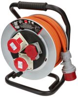 Kabelrolle MH maxReel Stahl 2×CEE16 1×T25 IP44 5×2.5mm² 25m IP44