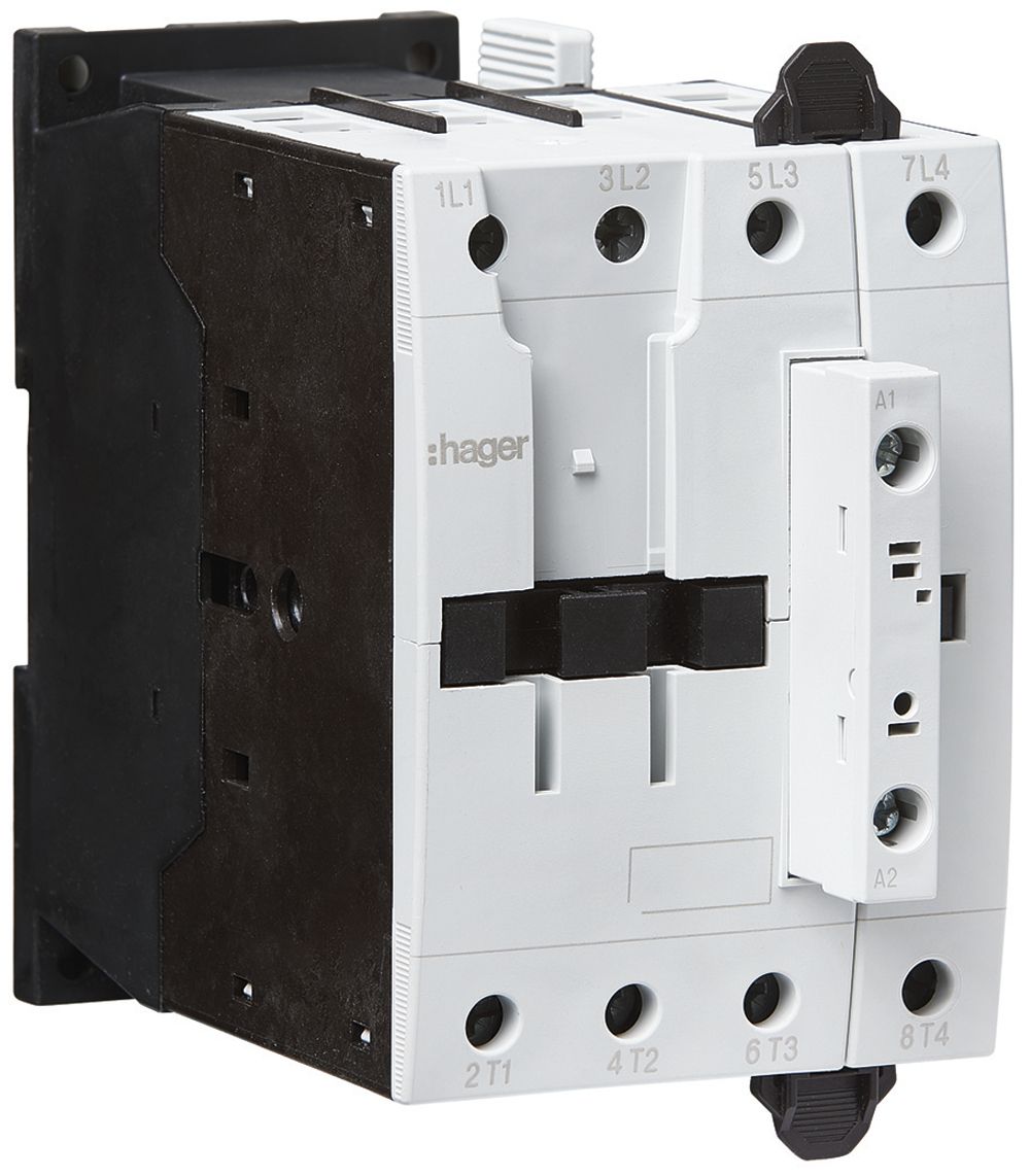 Leistungsschütz Hager 4P 80A bei AC-1 Spulenspannung 24VAC