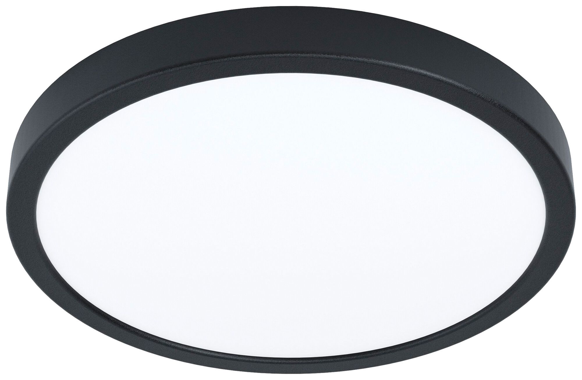 LED-Deckenleuchte Eglo FUEVA 16W 0…1800lm 2700…6500K IP44 DIM Ø278×25mm schwarz