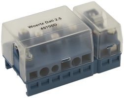 Anschlussdose Woertz für Flachkabel DALI 5×2.5+2×1.5mm² 5P und Bus