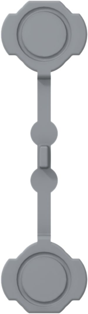 Kit bouchons de fermeture PLEXO gris