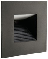 Applique LED INS SG Capella 2W 25lm 3000K REG 90×90mm nero