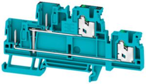 Morsetto di passaggio componibile WM SPGTB 2.5 2T VL 4C/2 BL 2.5mm² 2×2 DIN35 bl